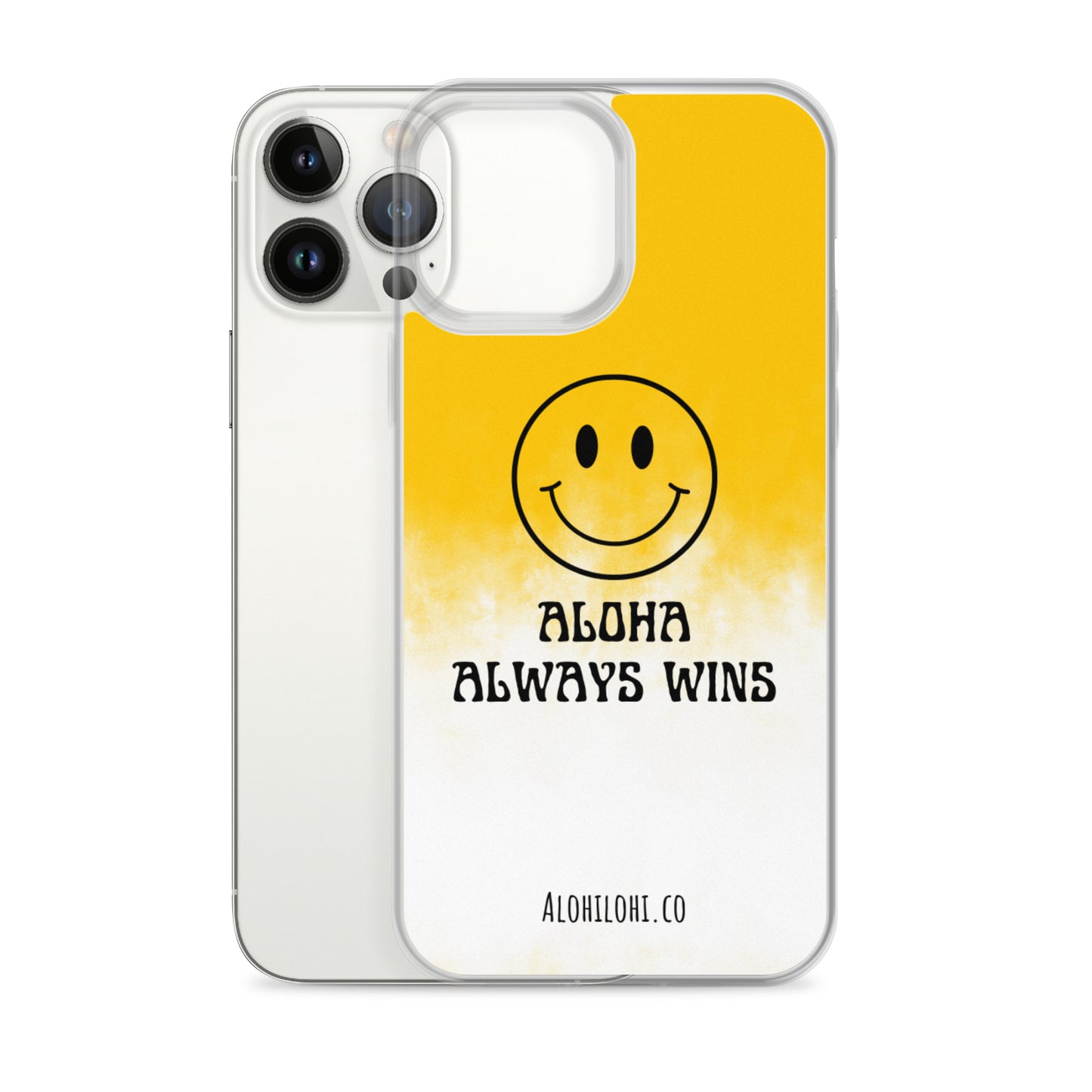 Aloha Always Wins (29) - Clear iPhone Case