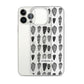 Pūpū (pattern) - Clear iPhone Case