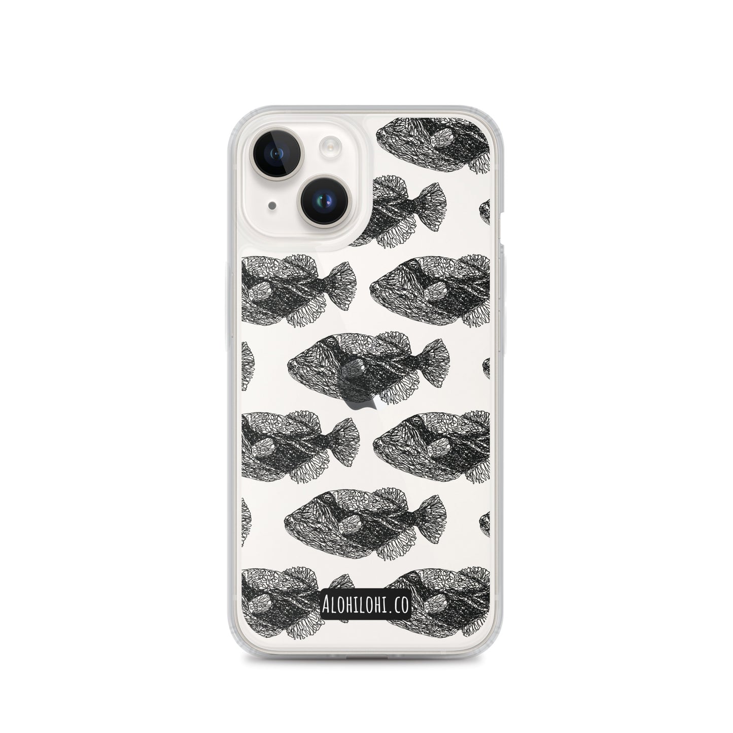 Humuhumunukunukuāpuaʻa LD - Clear iPhone Case