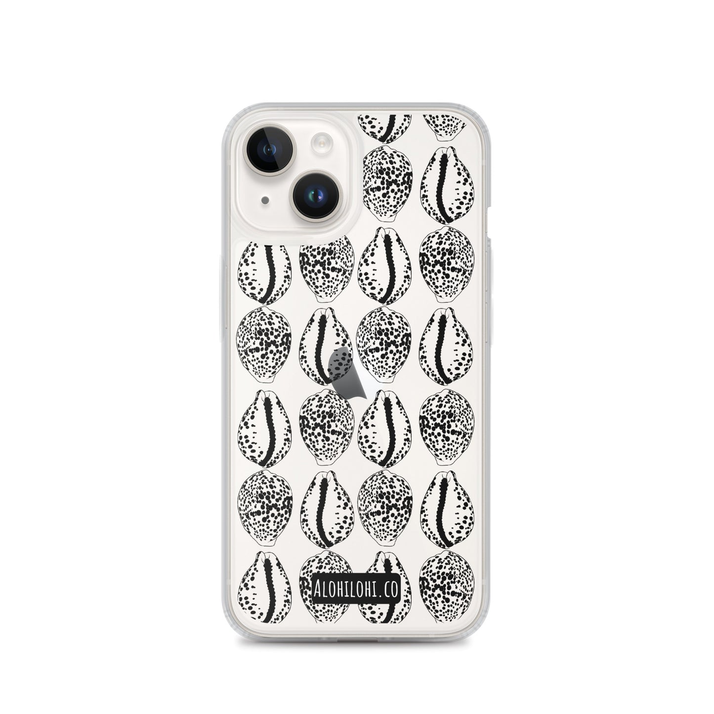 Leho (cowry shell) - Clear iPhone Case