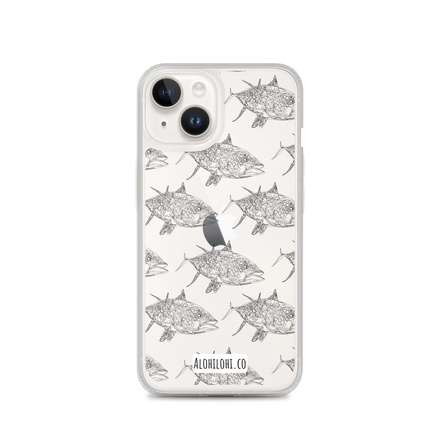 Ahi - Clear iPhone Case