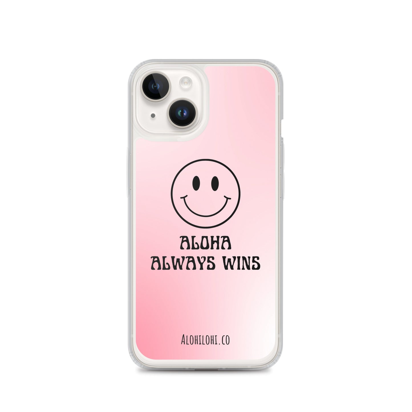 Aloha Always Wins (3) - Clear iPhone Case