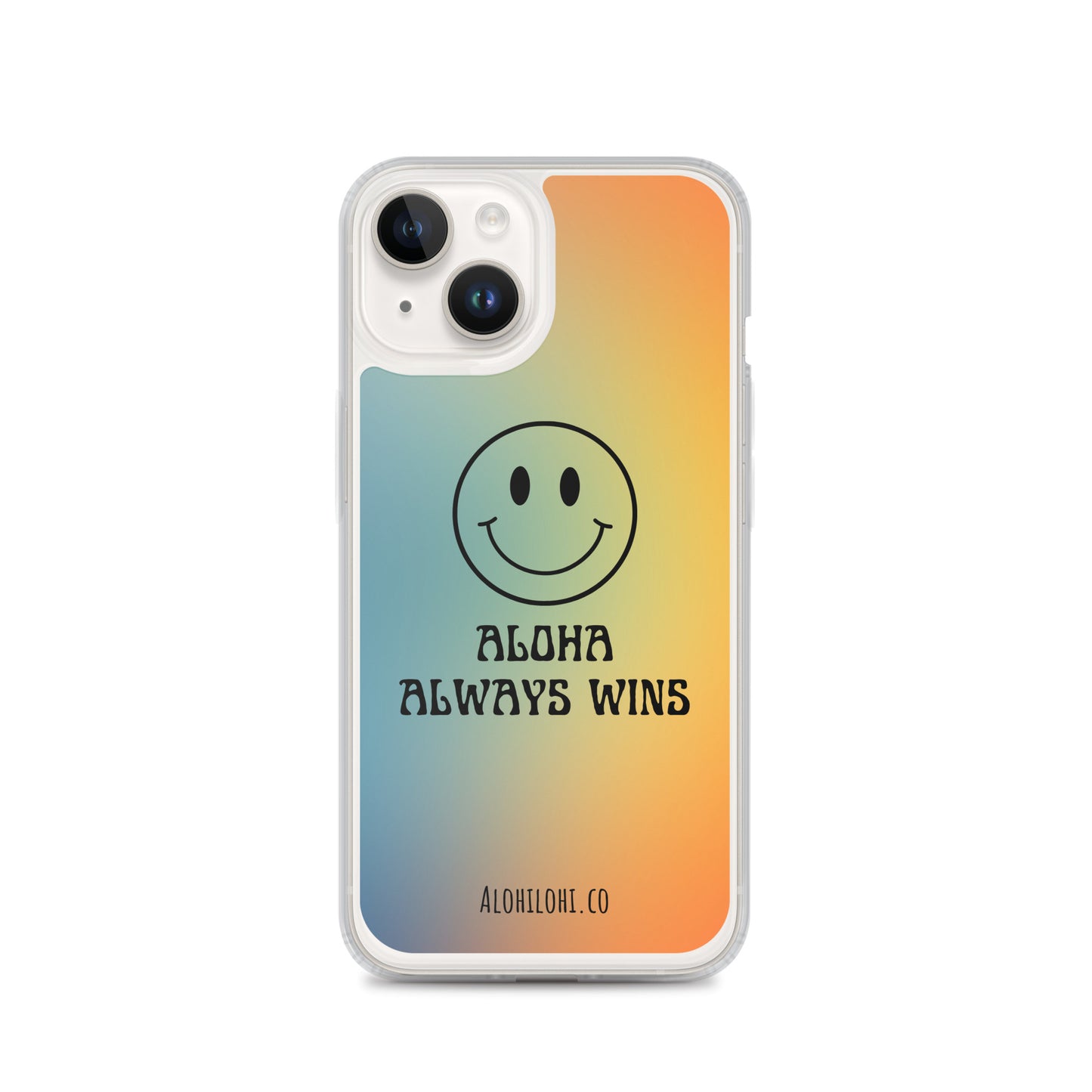 Aloha Always Wins (6) - Clear iPhone Case