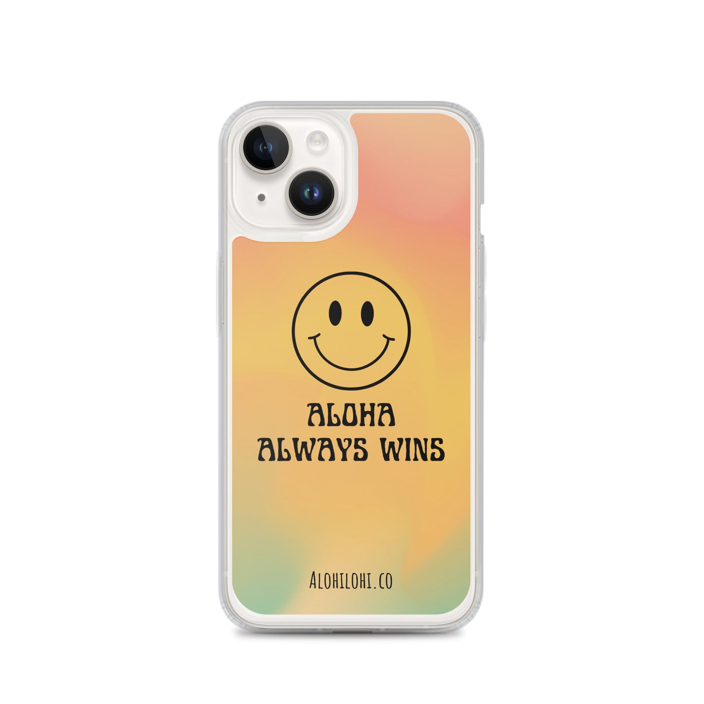 Aloha Always Wins (10) - Clear iPhone Case