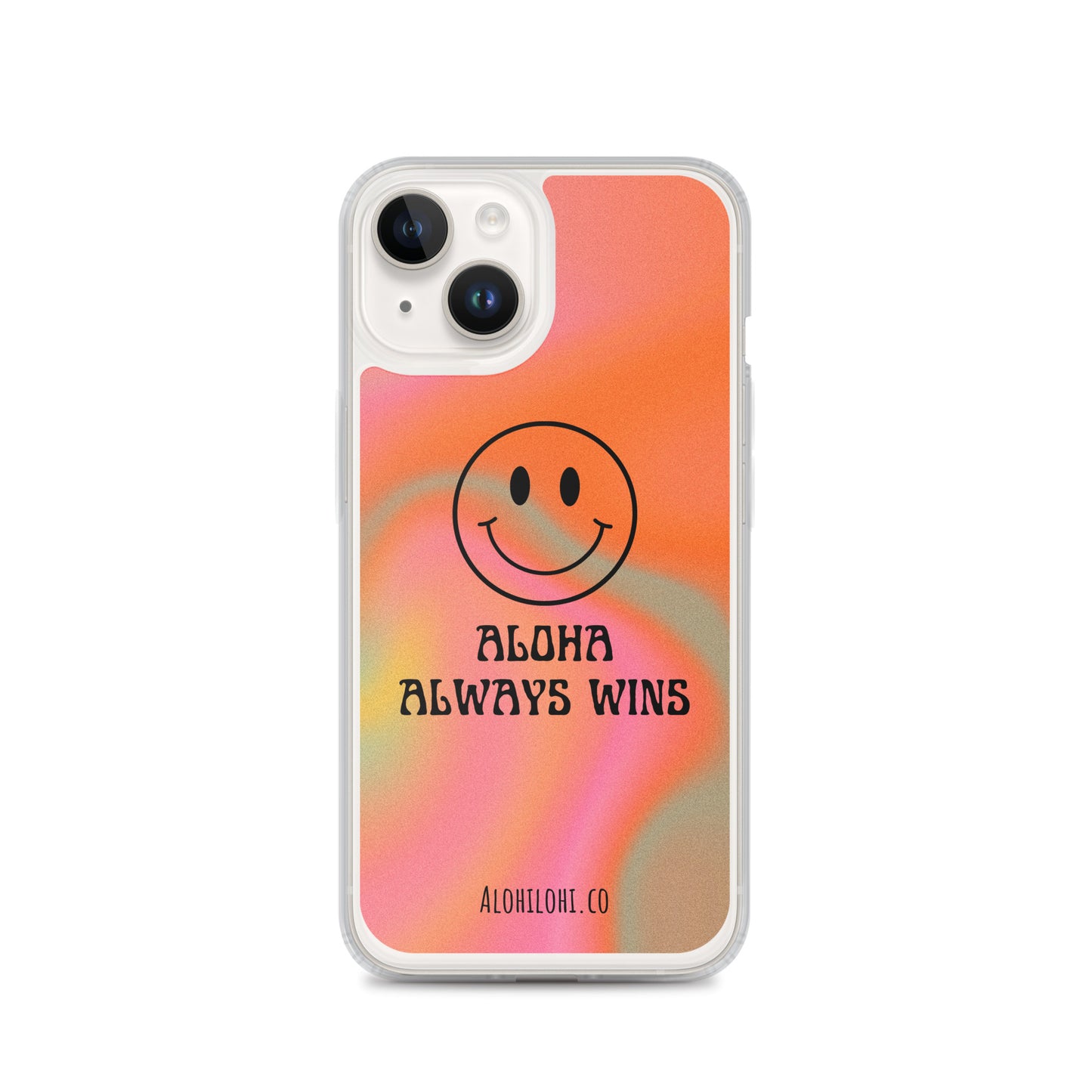 Aloha Always Wins (13) - Clear iPhone Case