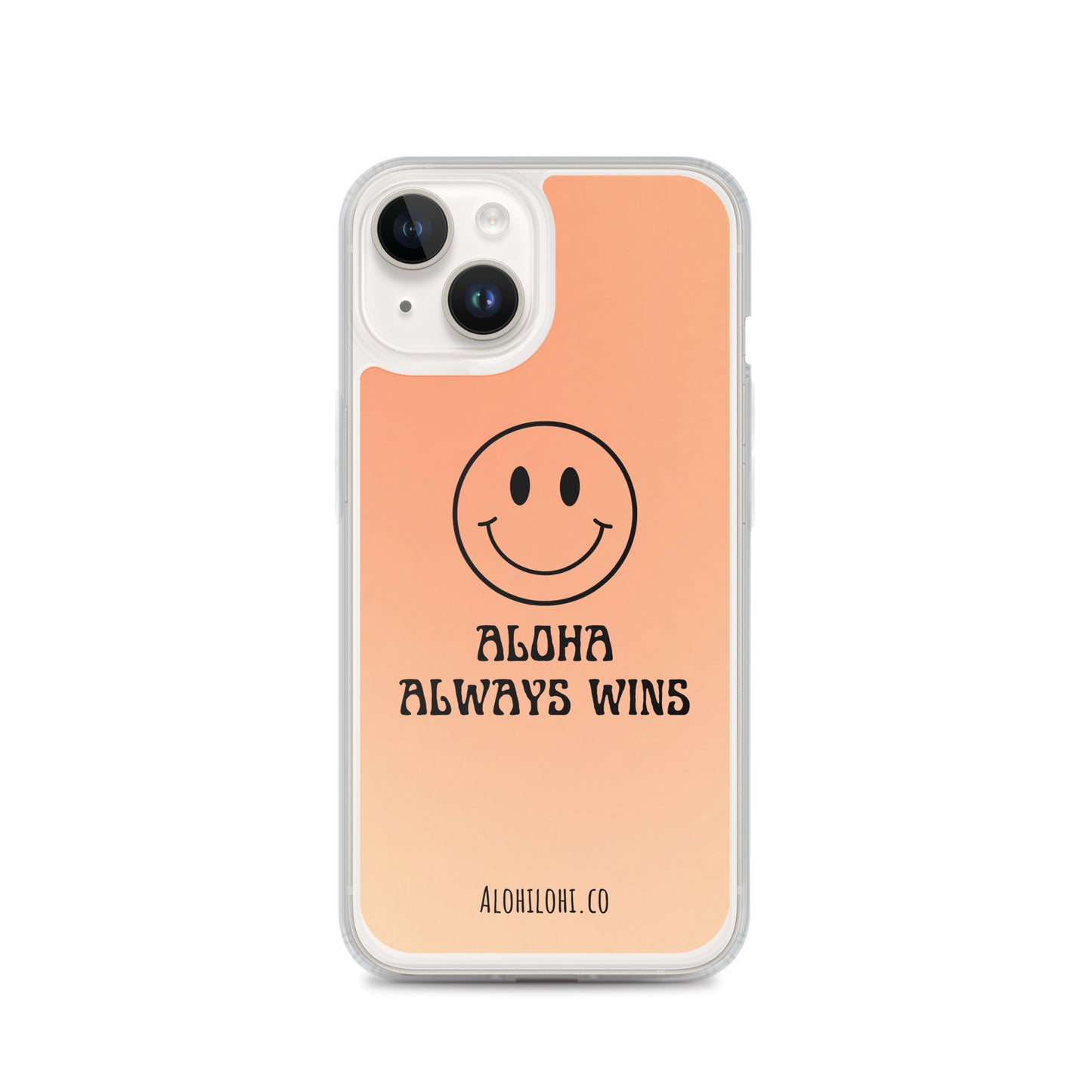 Aloha Always Wins (14) - Clear iPhone Case