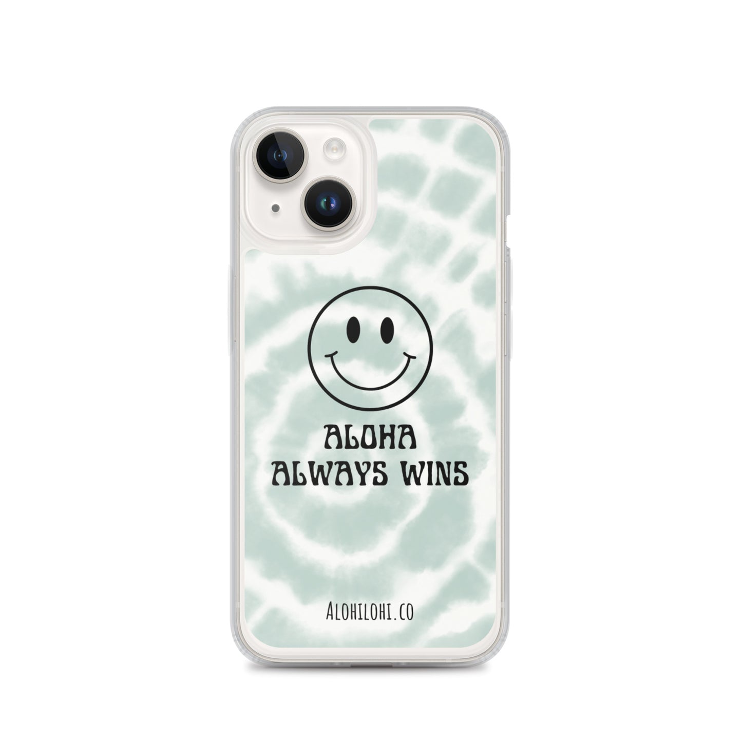 Aloha Always Wins (15) - Clear iPhone Case