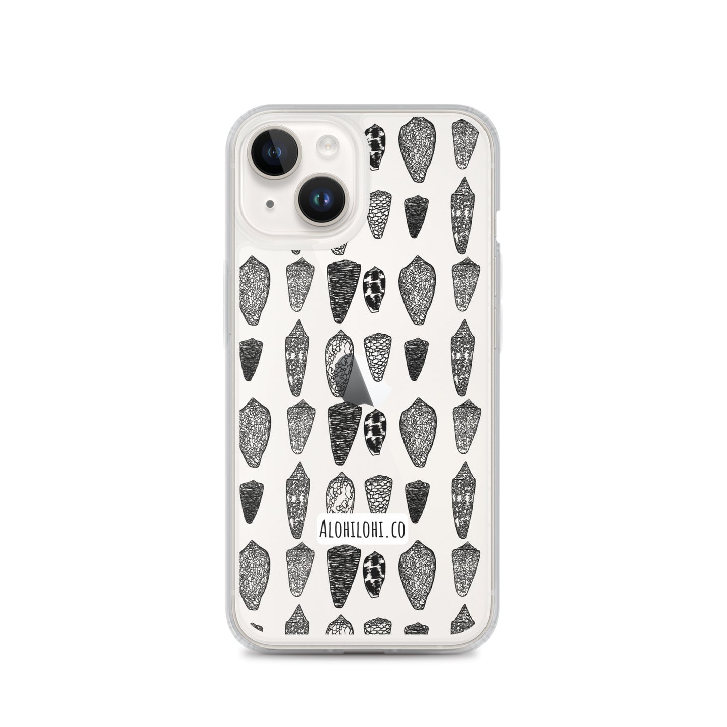 Pūpū (pattern) - Clear iPhone Case