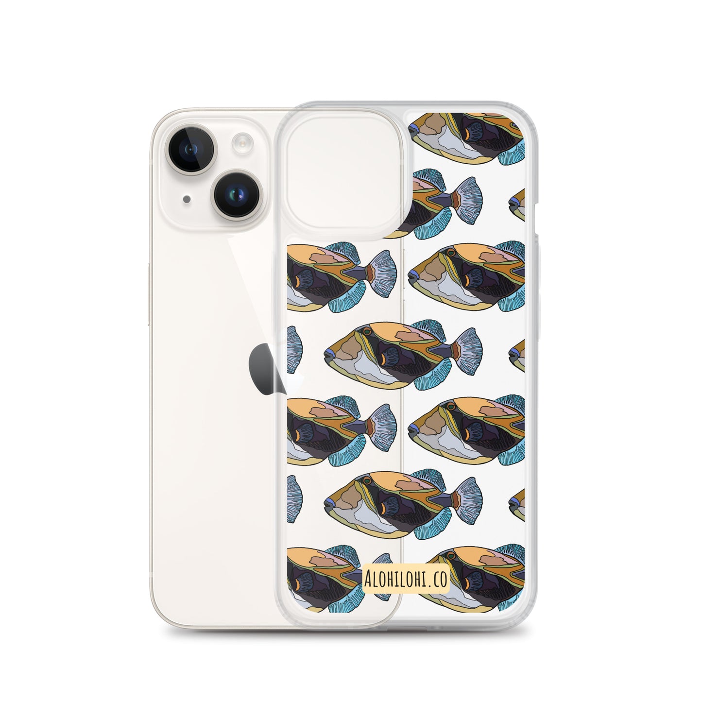 Humuhumunukunukuāpuaʻa - Clear iPhone Case