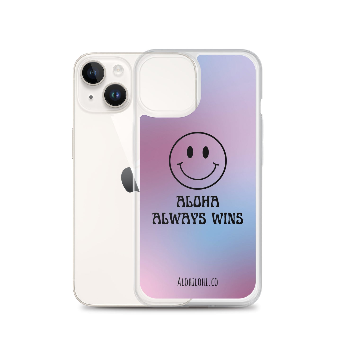 Aloha Always Wins (9) - Clear iPhone Case