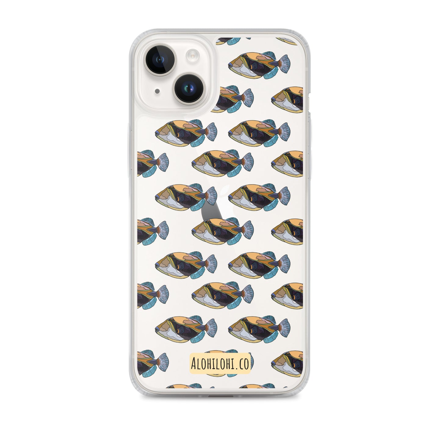 Humuhumunukunukuāpuaʻa (s) - Clear iPhone Case