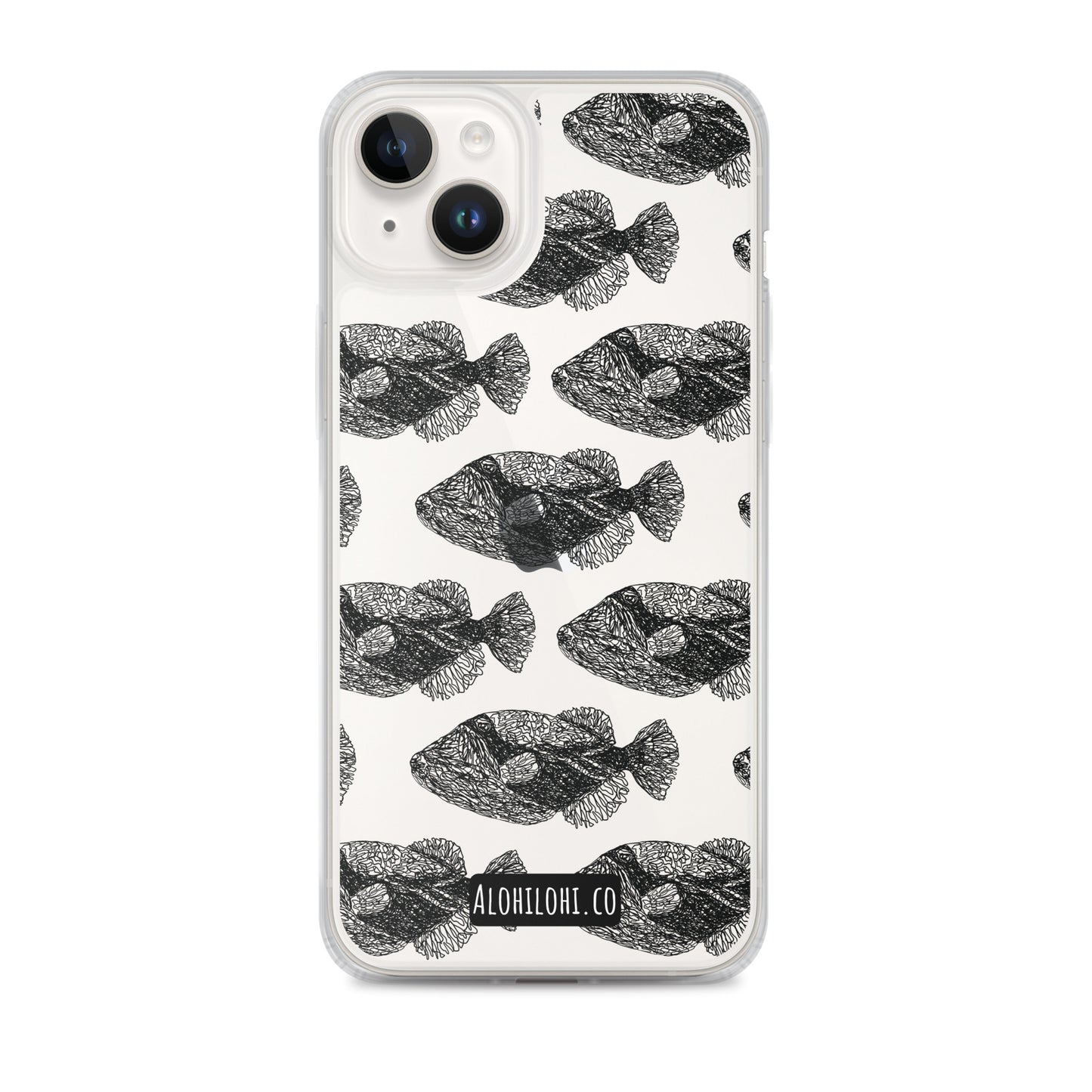 Humuhumunukunukuāpuaʻa LD - Clear iPhone Case