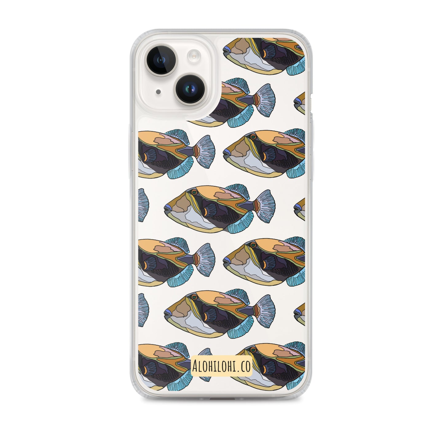 Humuhumunukunukuāpuaʻa - Clear iPhone Case