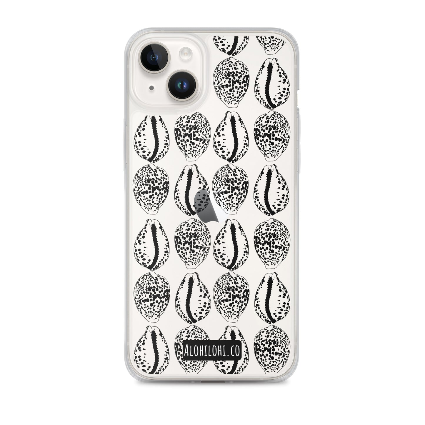 Leho (cowry shell) - Clear iPhone Case