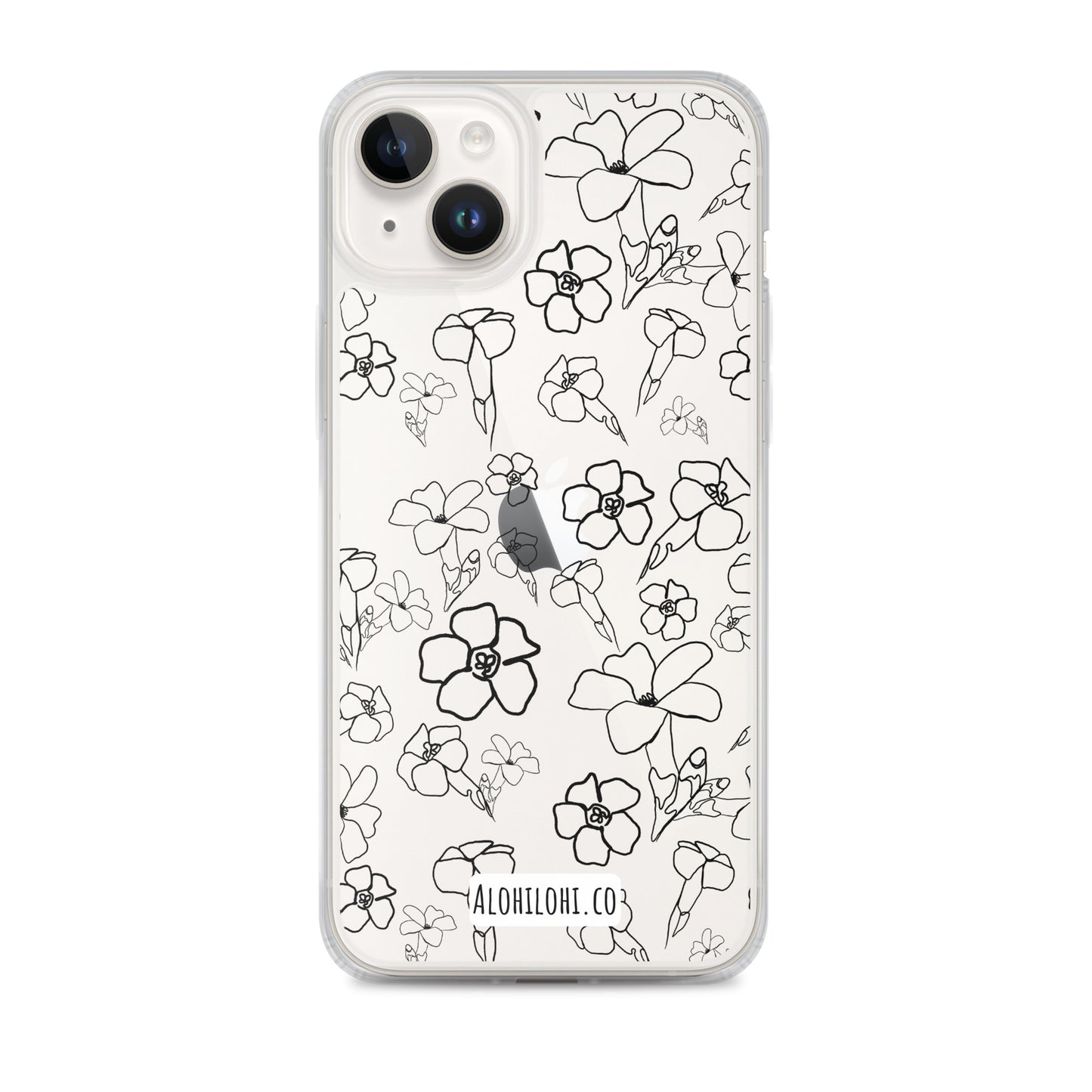 Pua Kenikeni - Clear iPhone Case