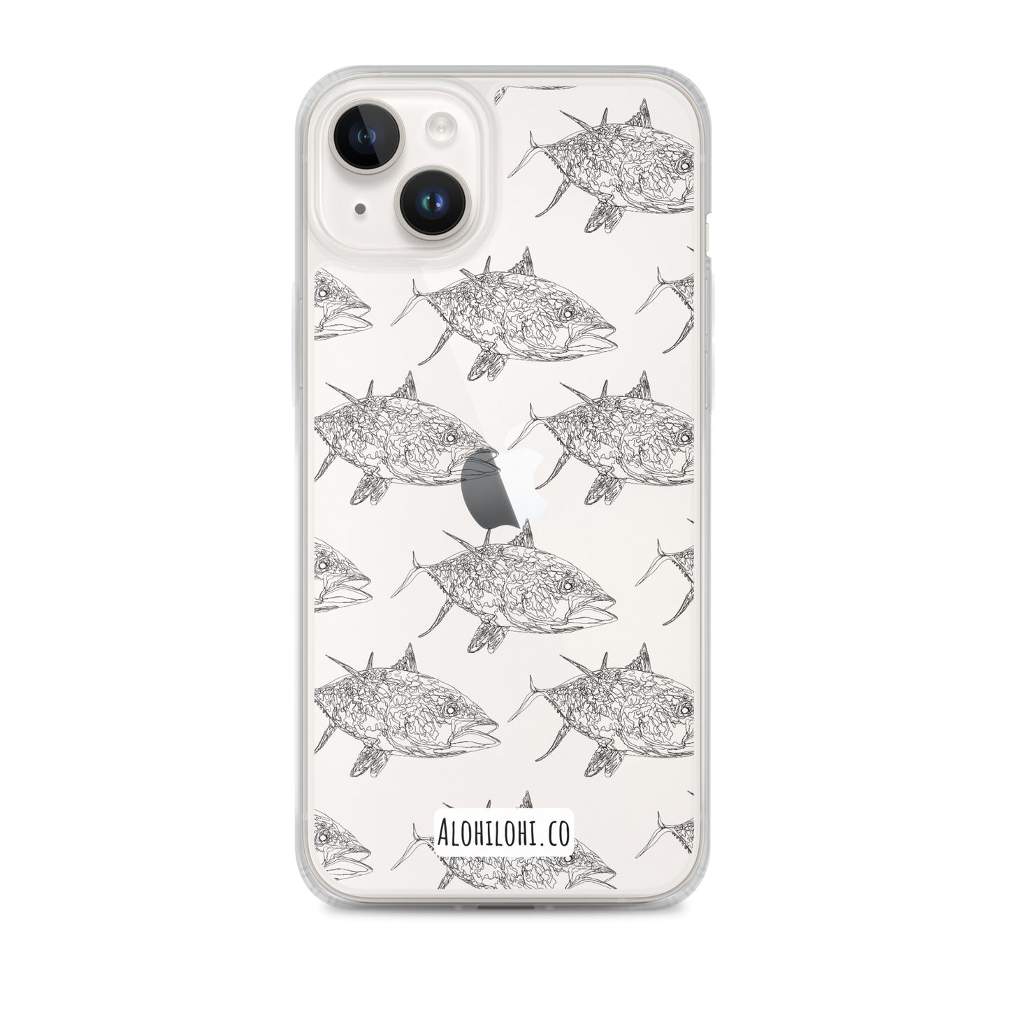 Ahi - Clear iPhone Case