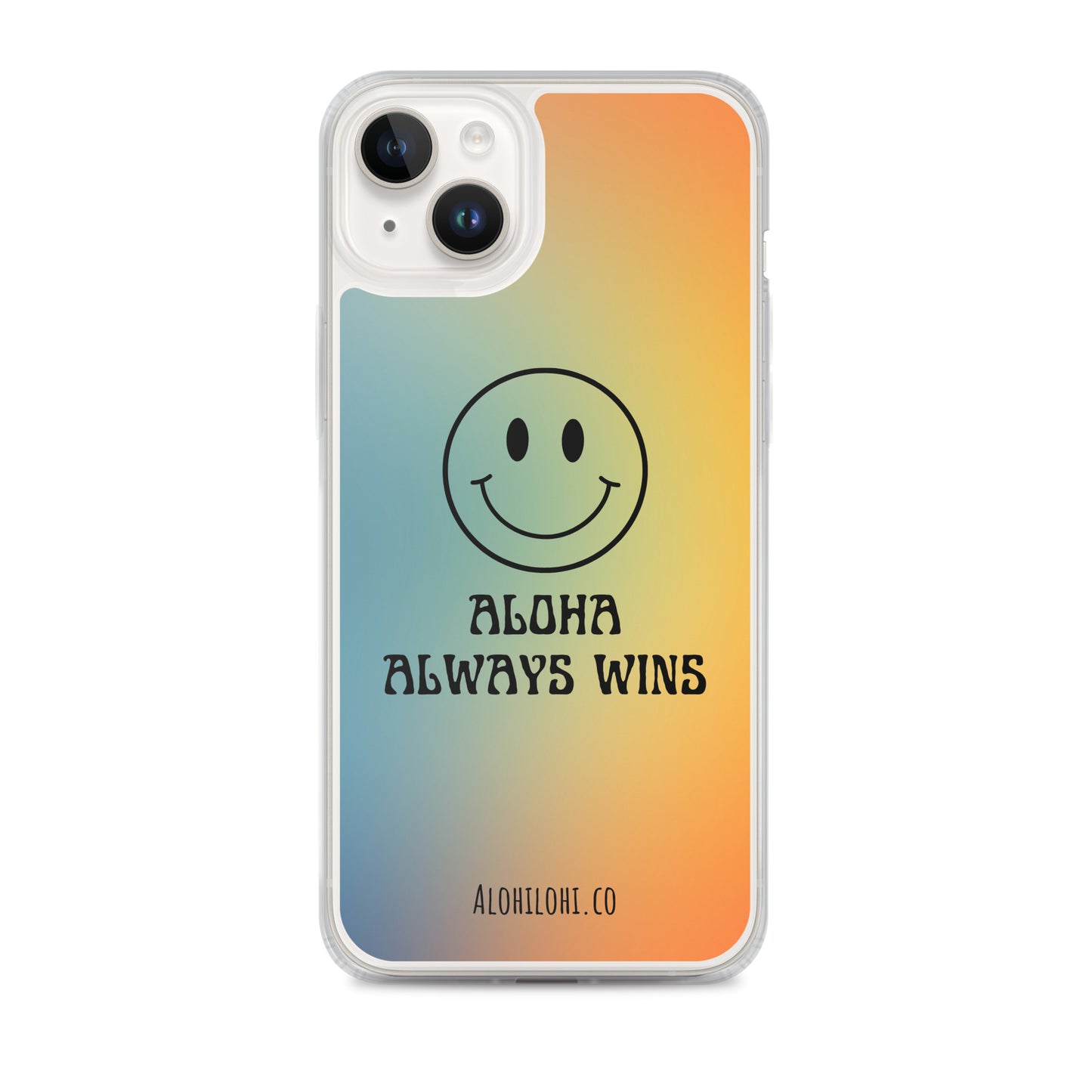 Aloha Always Wins (6) - Clear iPhone Case