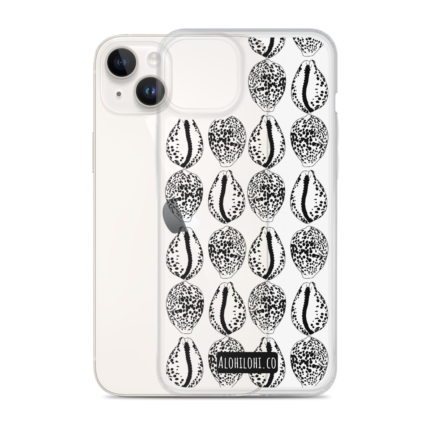 Leho (cowry shell) - Clear iPhone Case