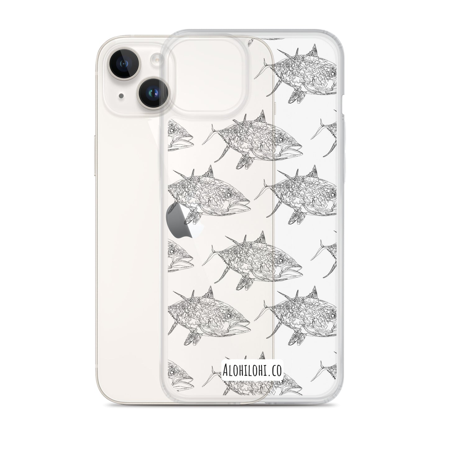 Ahi - Clear iPhone Case