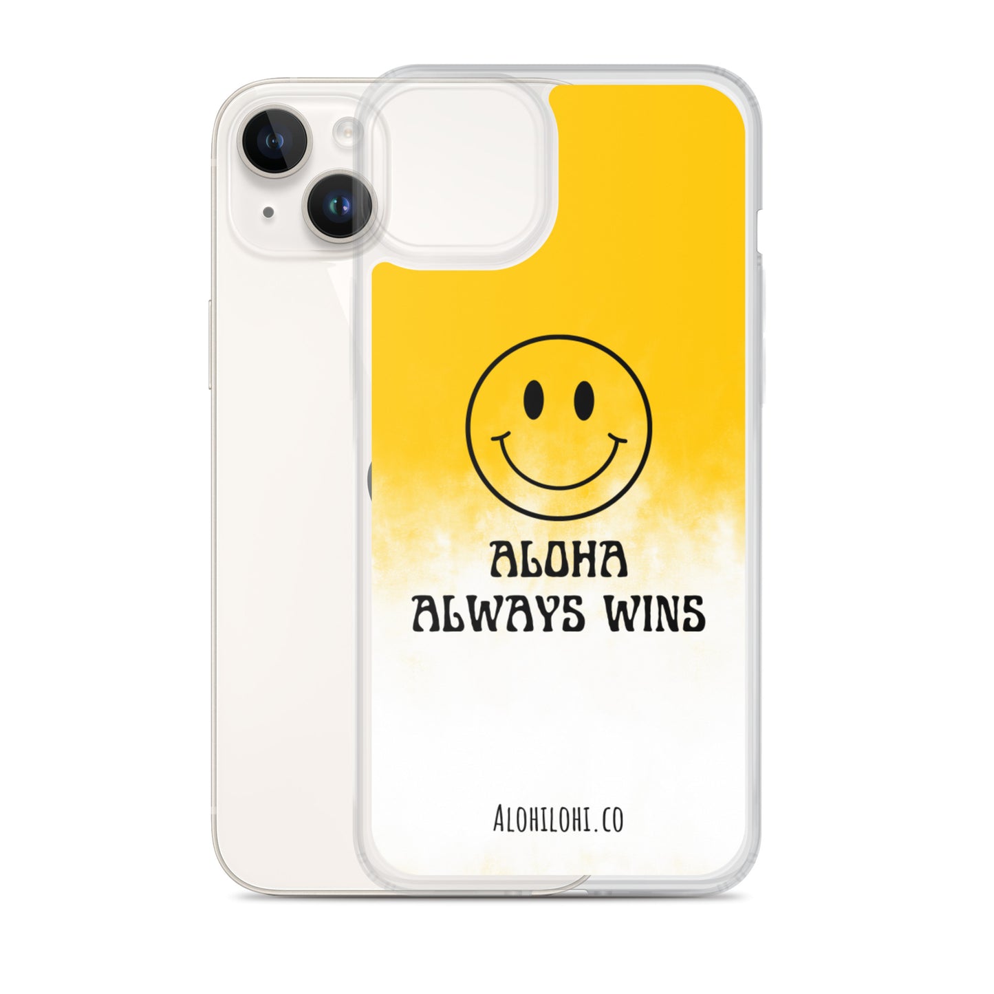 Aloha Always Wins (29) - Clear iPhone Case