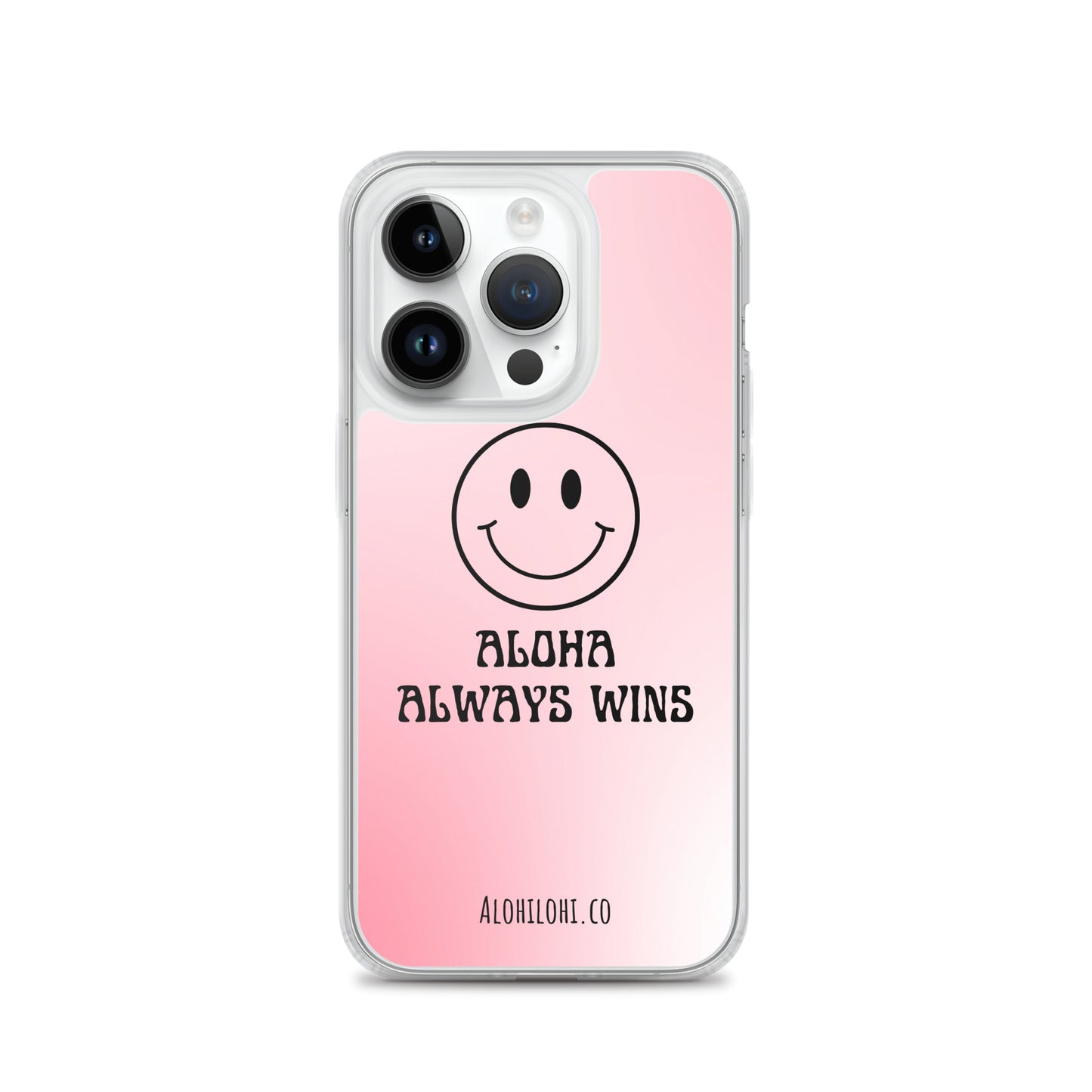 Aloha Always Wins (3) - Clear iPhone Case