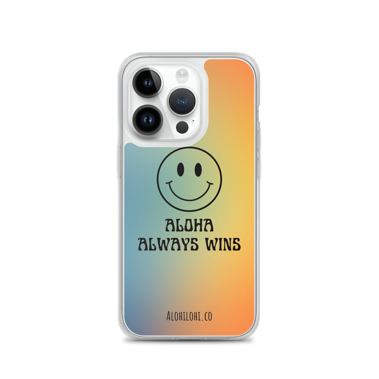 Aloha Always Wins (6) - Clear iPhone Case