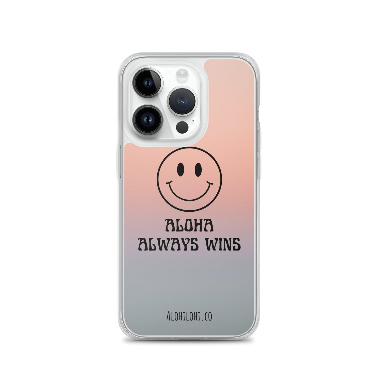 Aloha Always Wins (7) - Clear iPhone Case