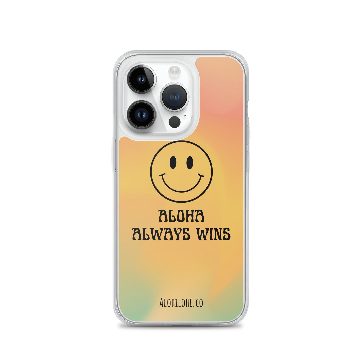 Aloha Always Wins (10) - Clear iPhone Case