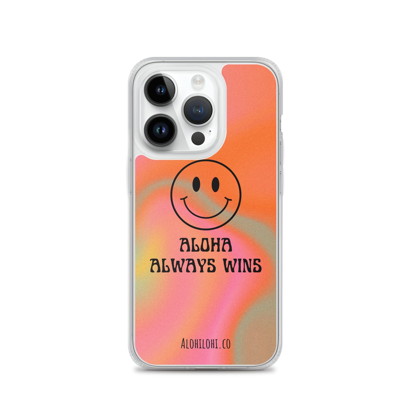 Aloha Always Wins (13) - Clear iPhone Case