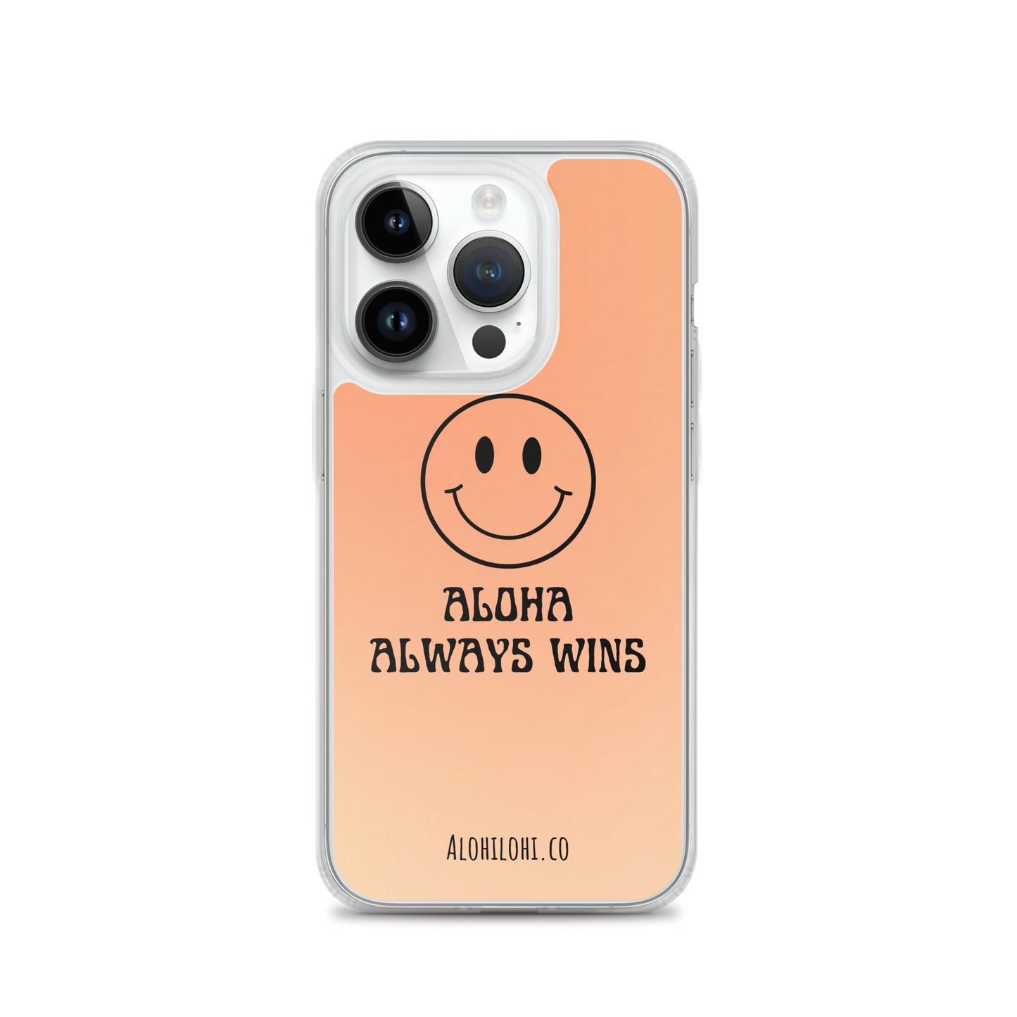 Aloha Always Wins (14) - Clear iPhone Case