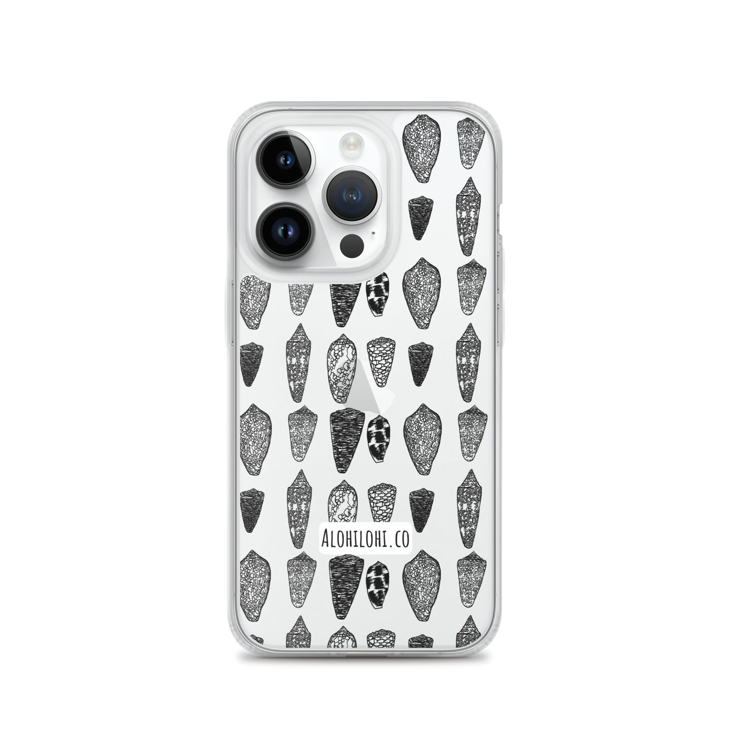 Pūpū (pattern) - Clear iPhone Case