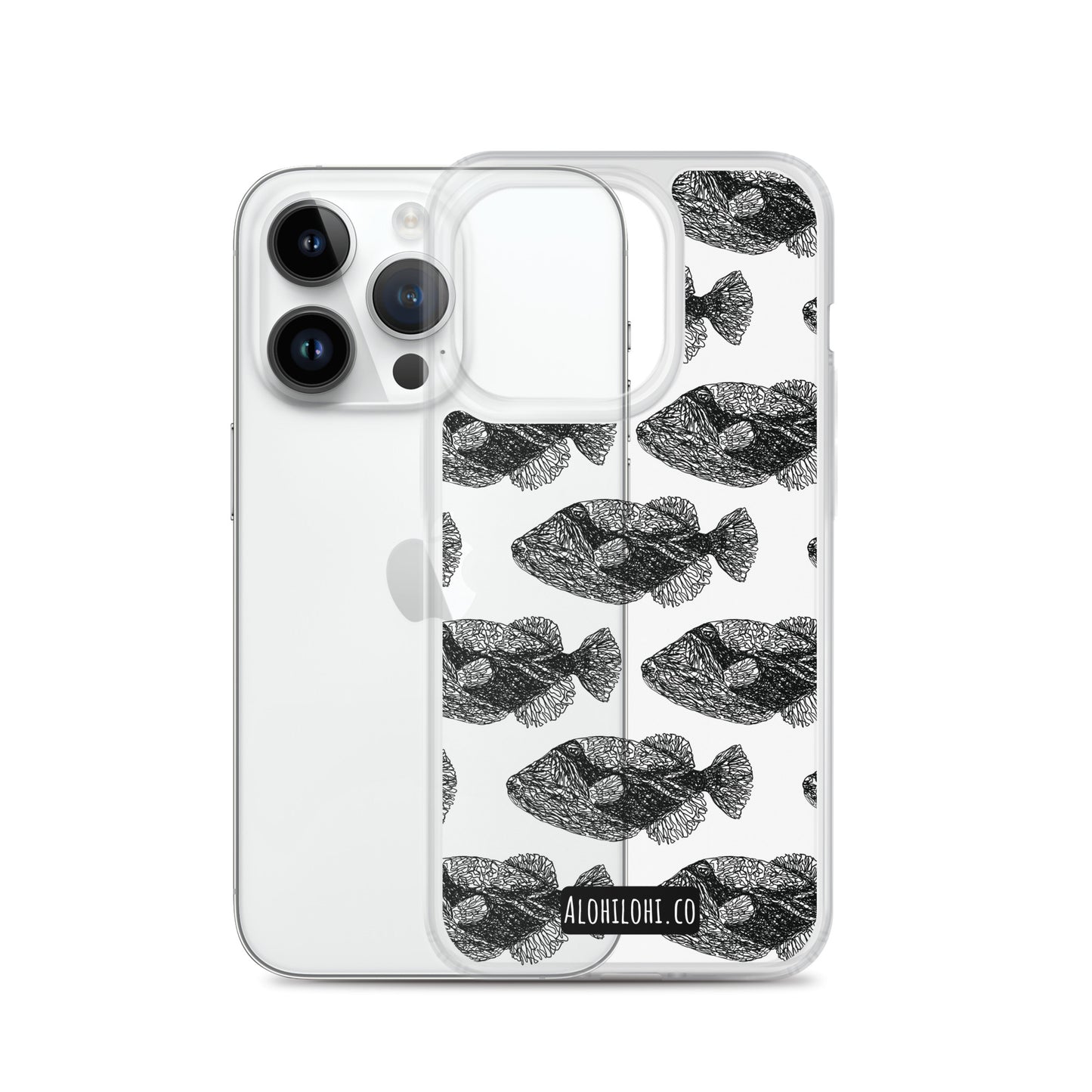 Humuhumunukunukuāpuaʻa LD - Clear iPhone Case