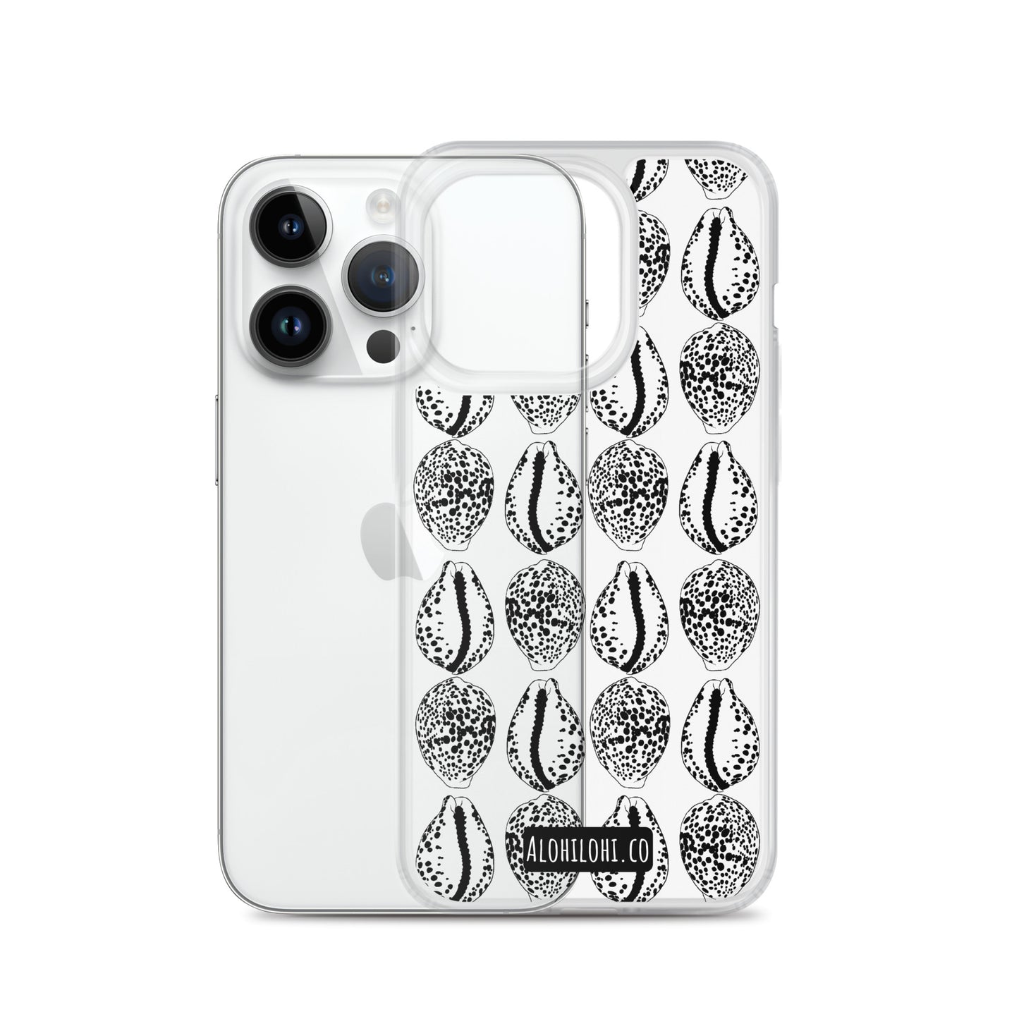 Leho (cowry shell) - Clear iPhone Case