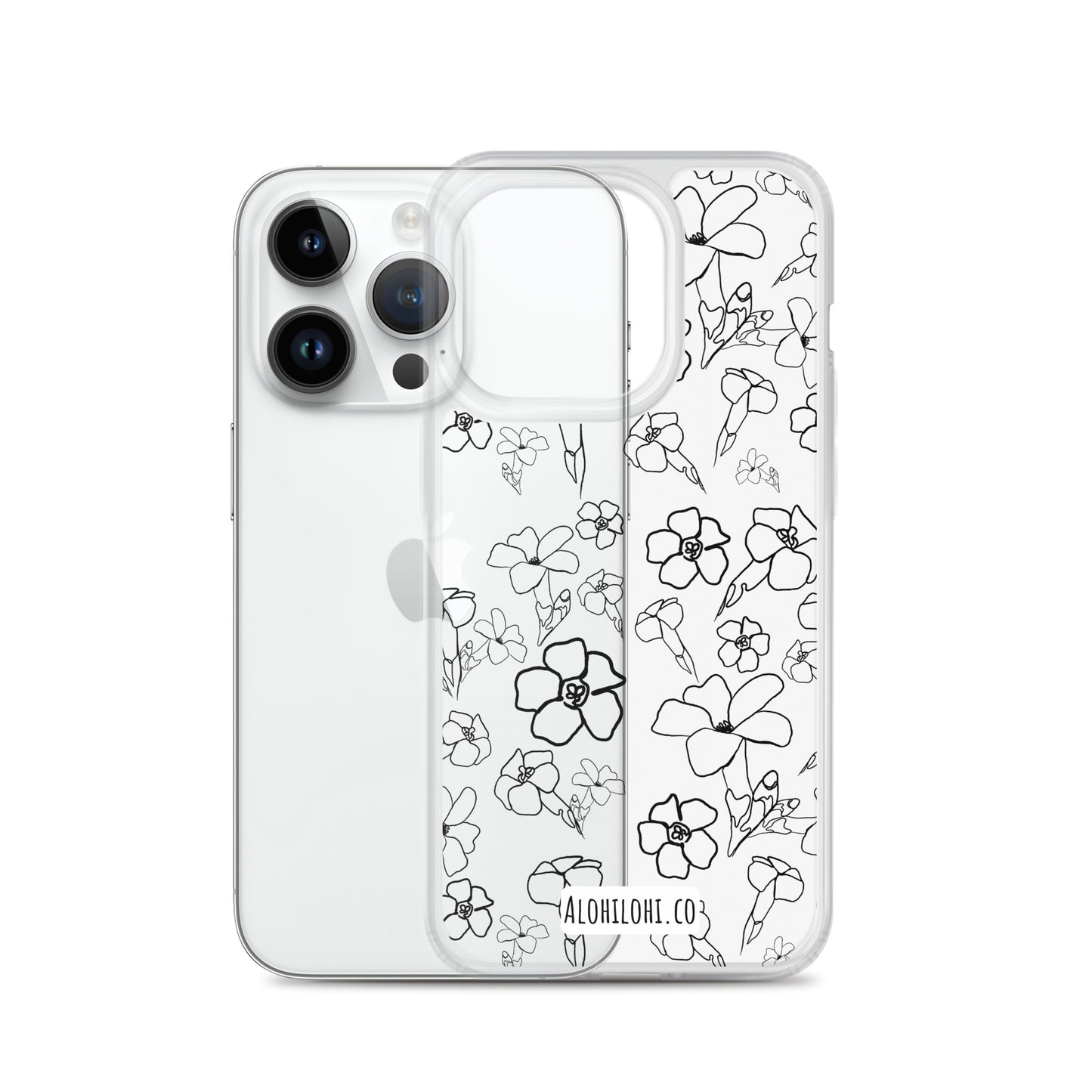 Pua Kenikeni - Clear iPhone Case