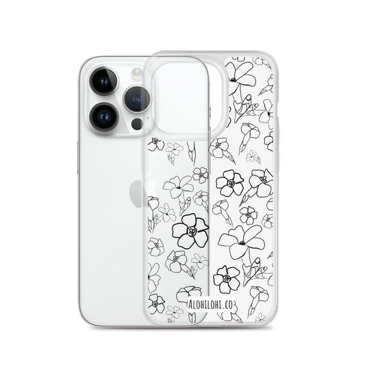 Pua Kenikeni - Clear iPhone Case