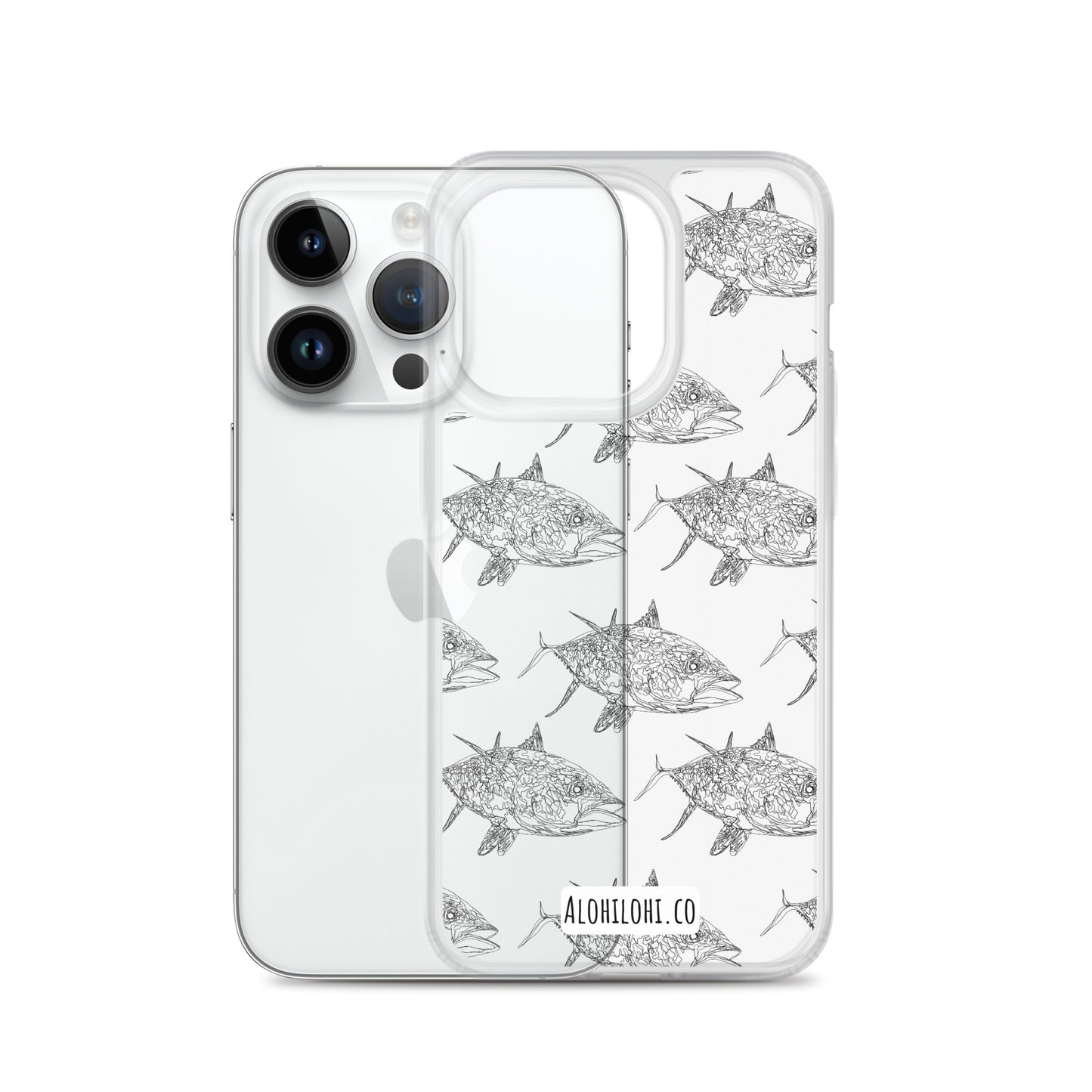 Ahi - Clear iPhone Case