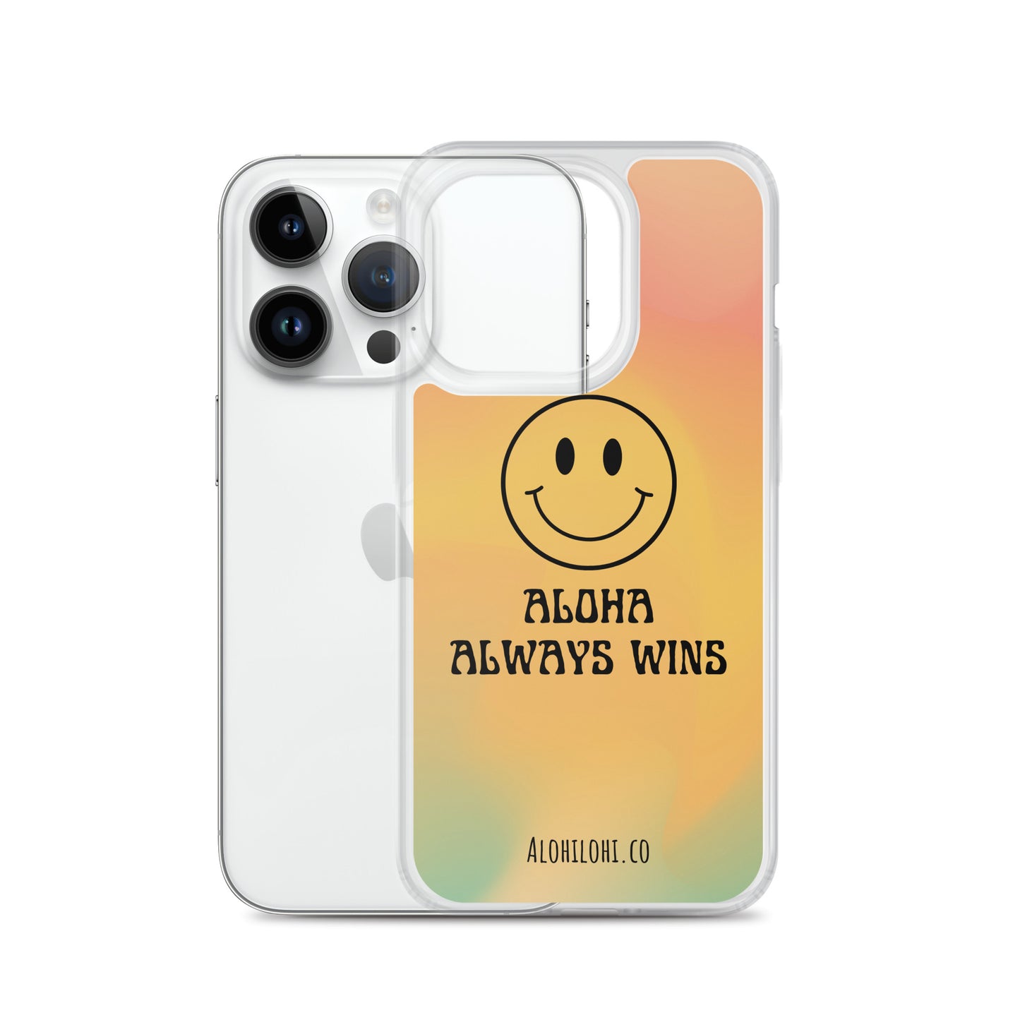 Aloha Always Wins (10) - Clear iPhone Case