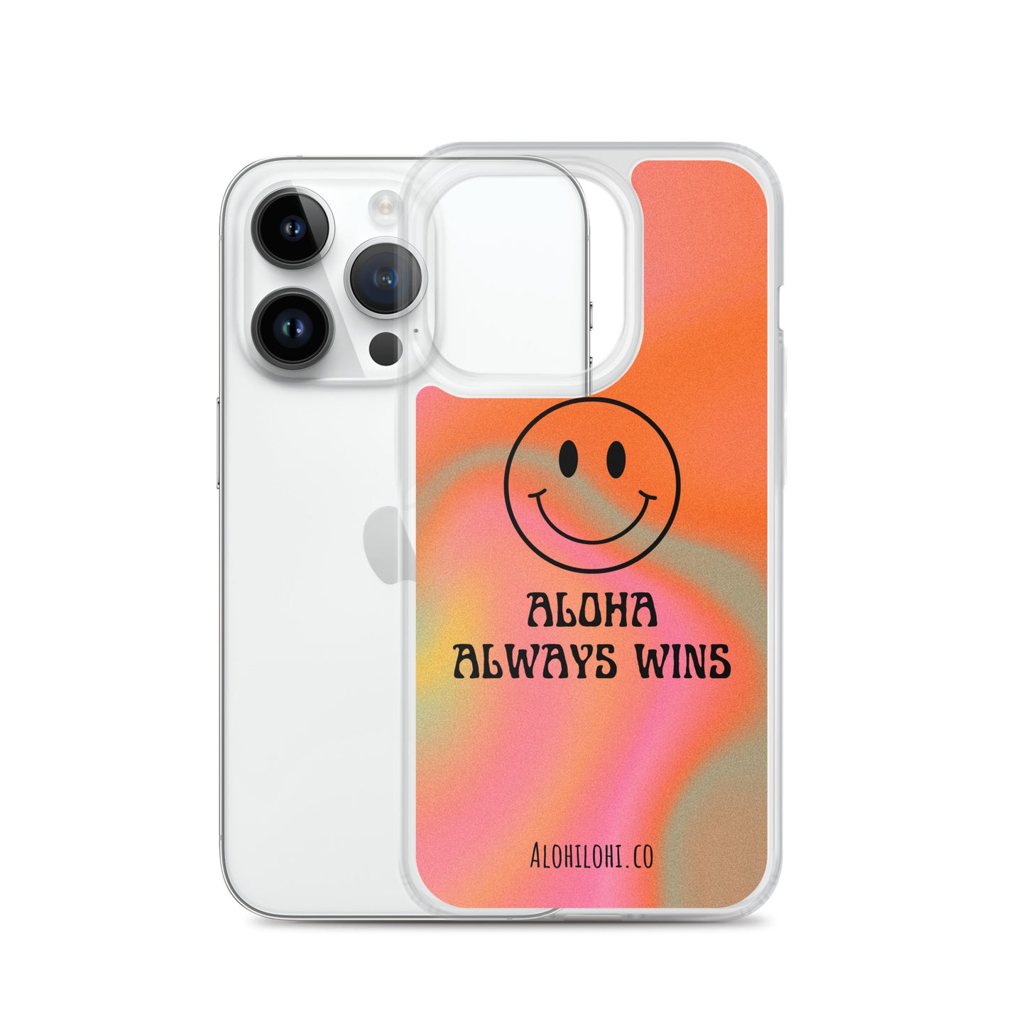 Aloha Always Wins (13) - Clear iPhone Case