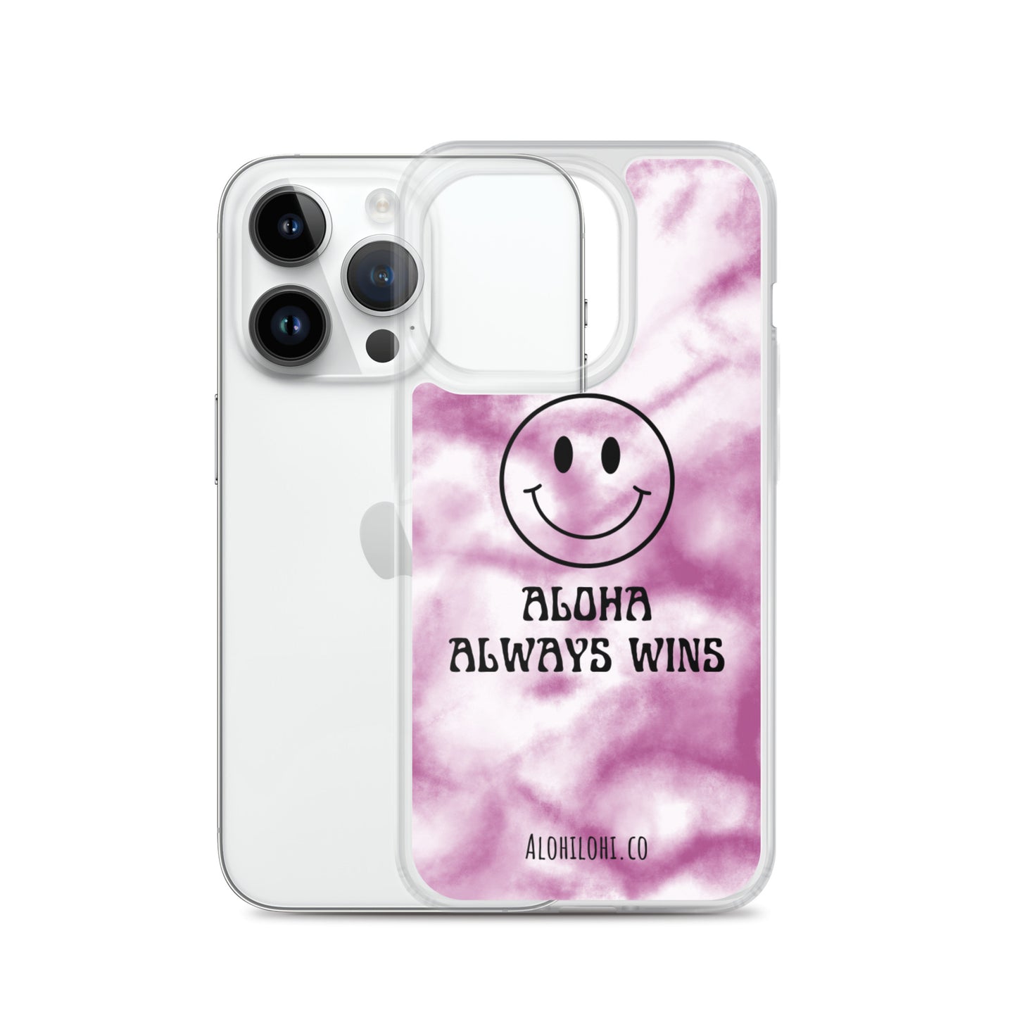 Aloha Always Wins (20) - Clear iPhone Case