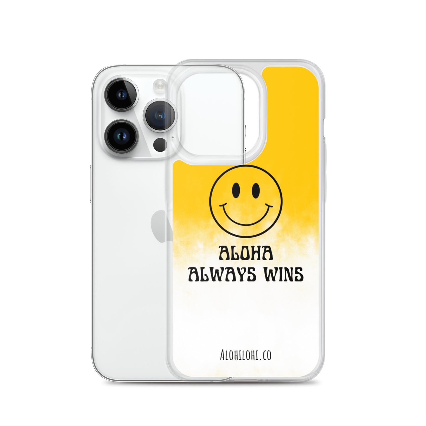 Aloha Always Wins (29) - Clear iPhone Case