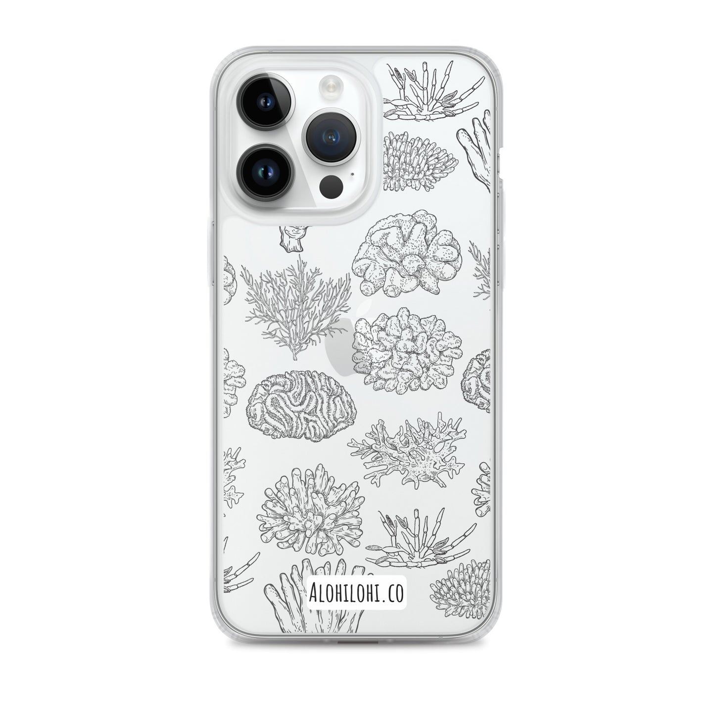 Corals - Clear iPhone Case