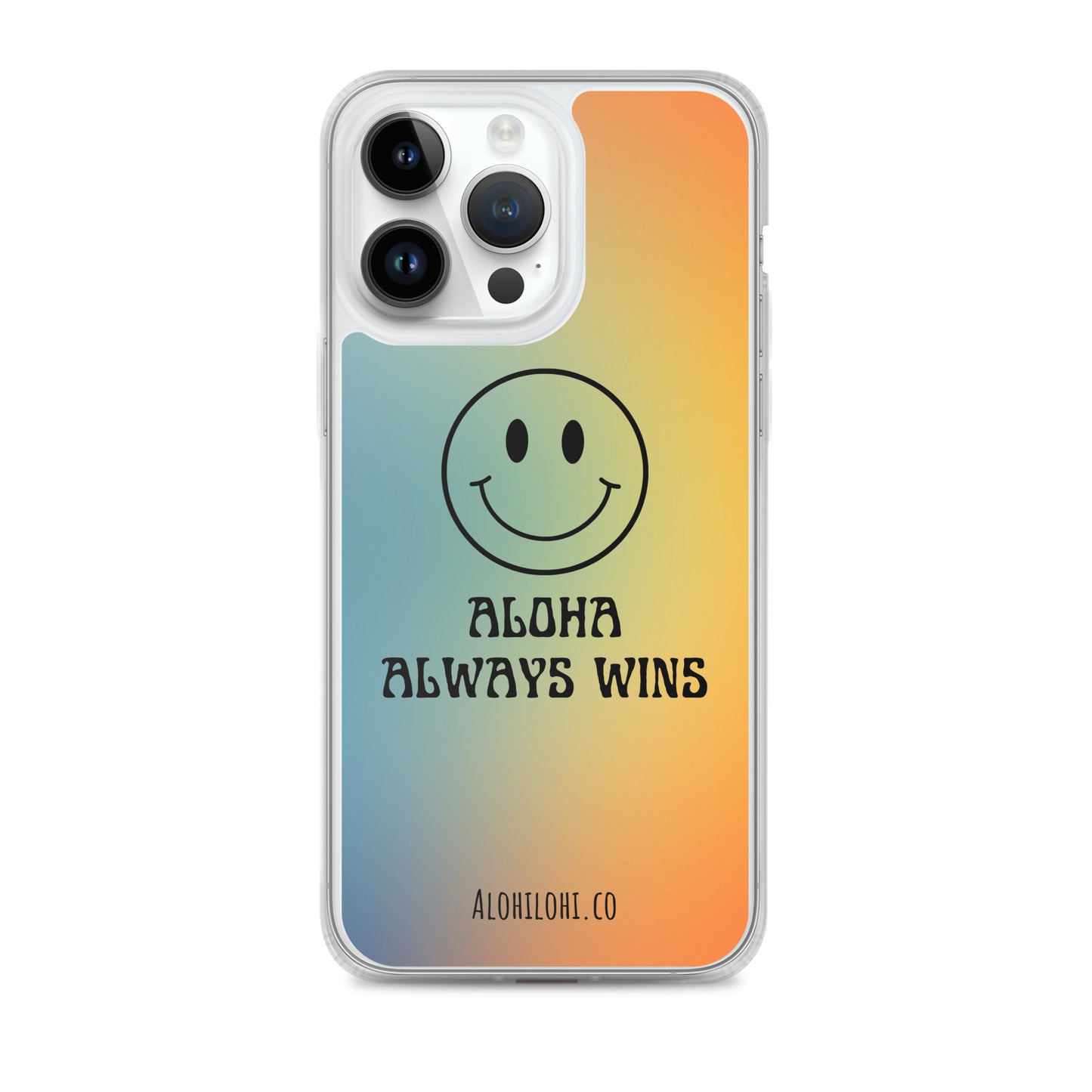 Aloha Always Wins (6) - Clear iPhone Case