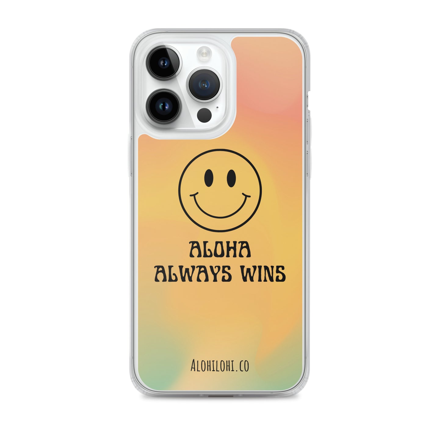 Aloha Always Wins (10) - Clear iPhone Case