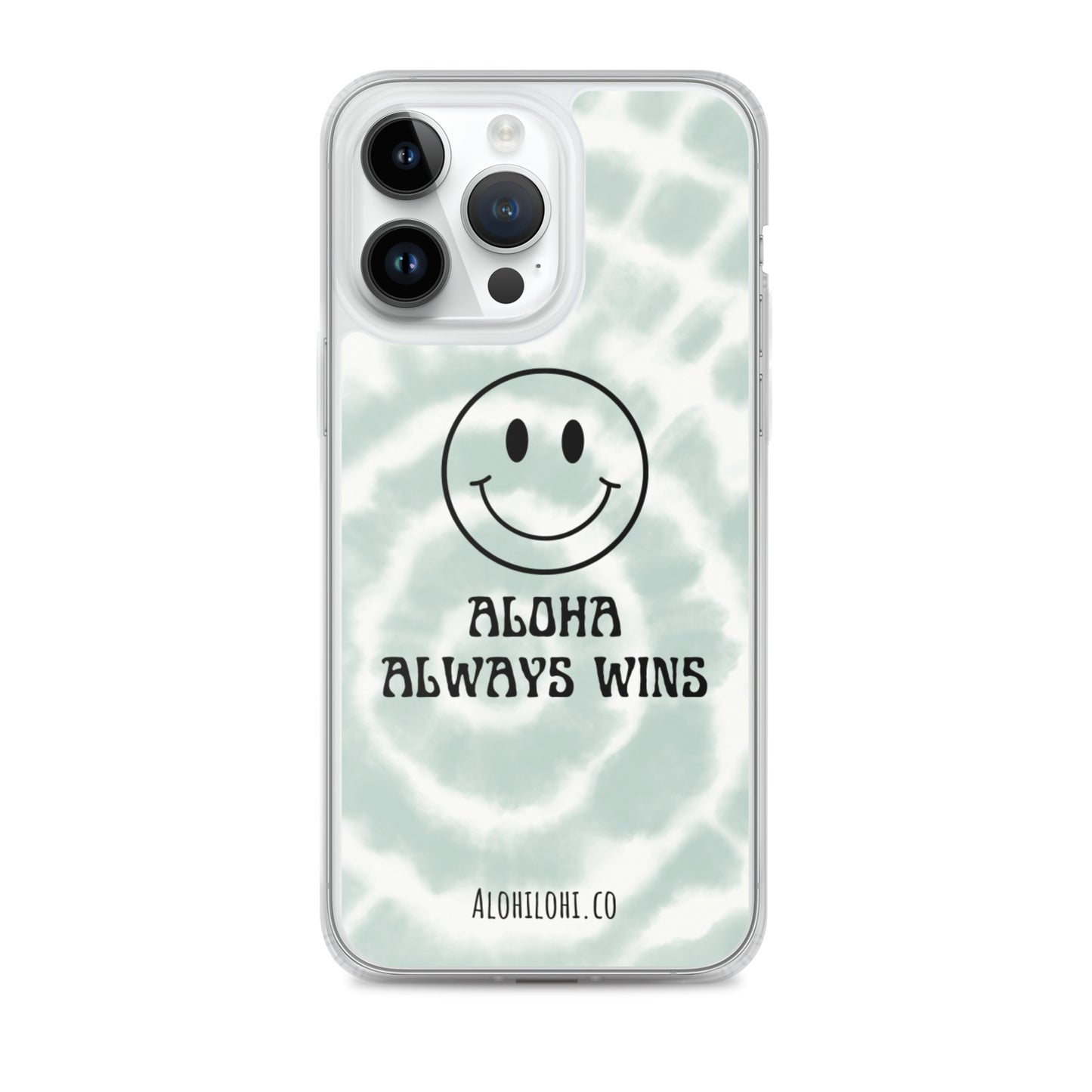 Aloha Always Wins (15) - Clear iPhone Case