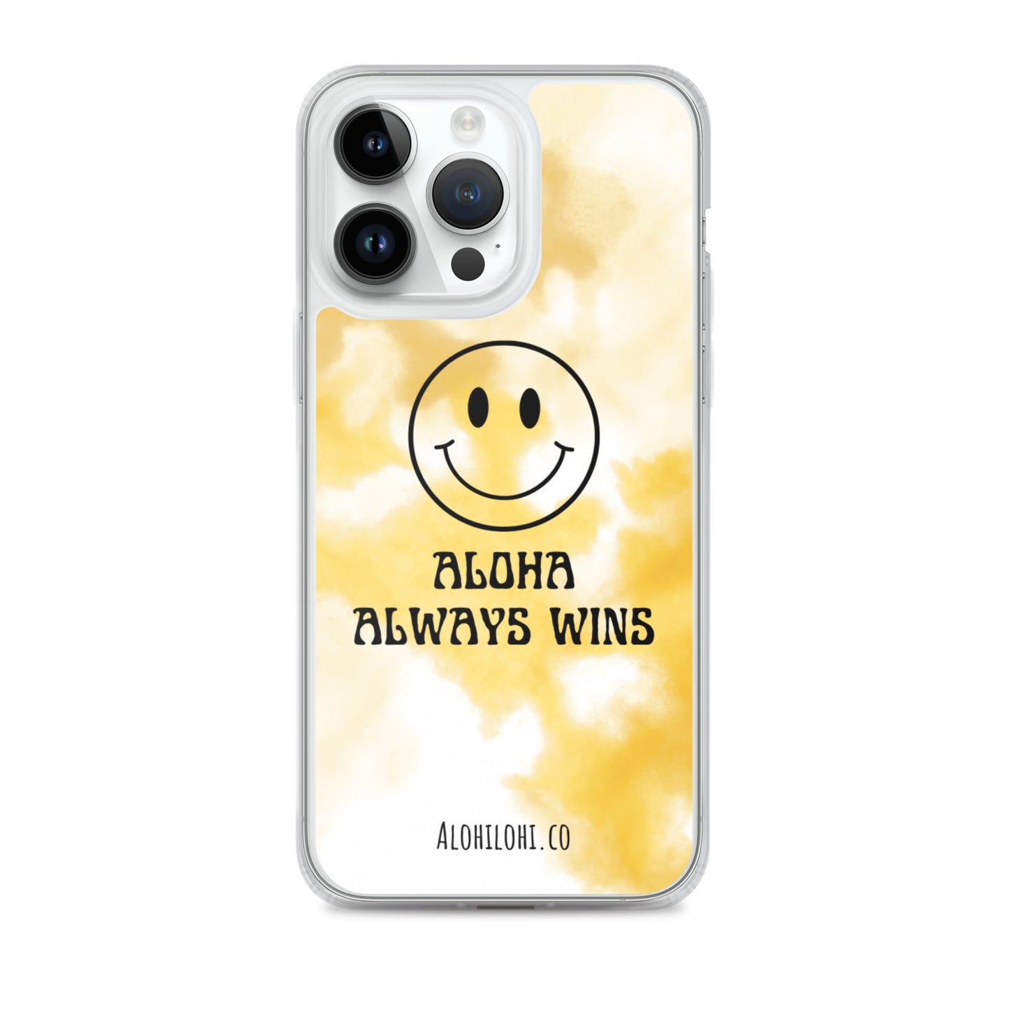 Aloha Always Wins (28) - Clear iPhone Case