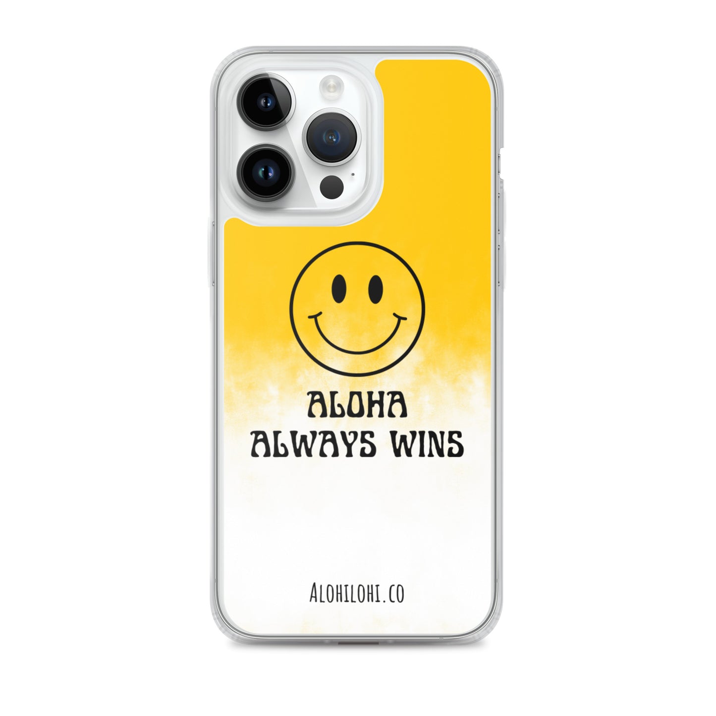 Aloha Always Wins (29) - Clear iPhone Case