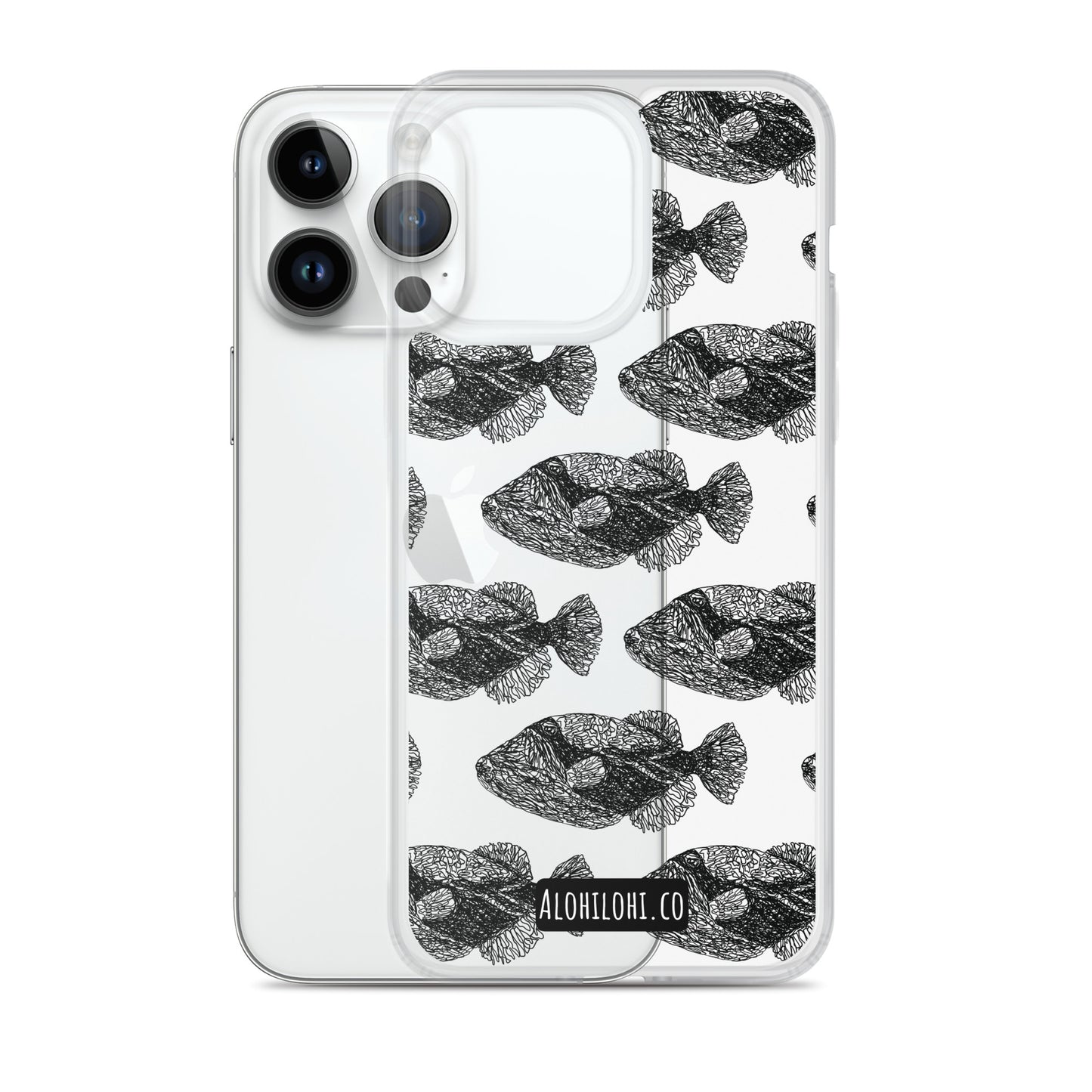 Humuhumunukunukuāpuaʻa LD - Clear iPhone Case