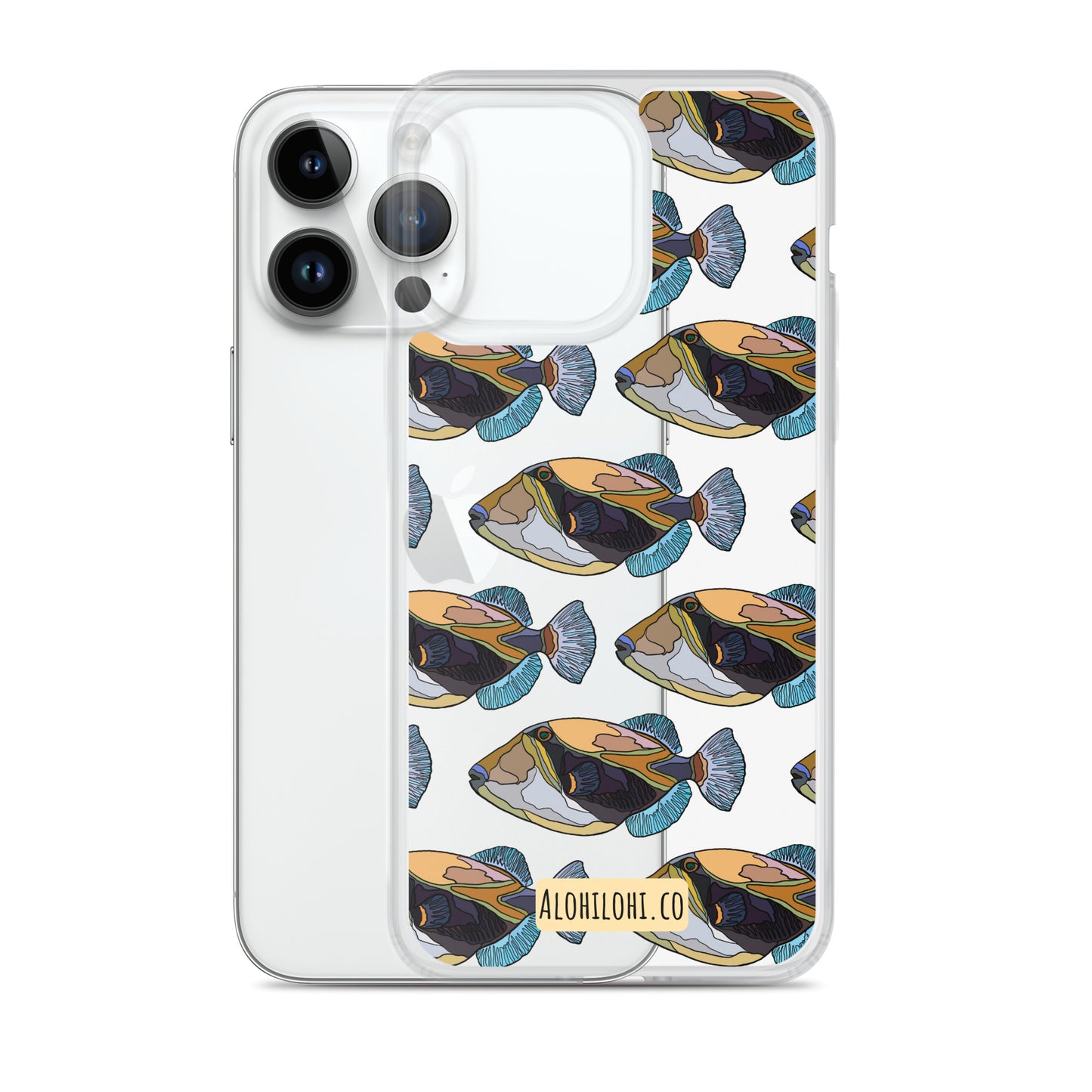 Humuhumunukunukuāpuaʻa - Clear iPhone Case