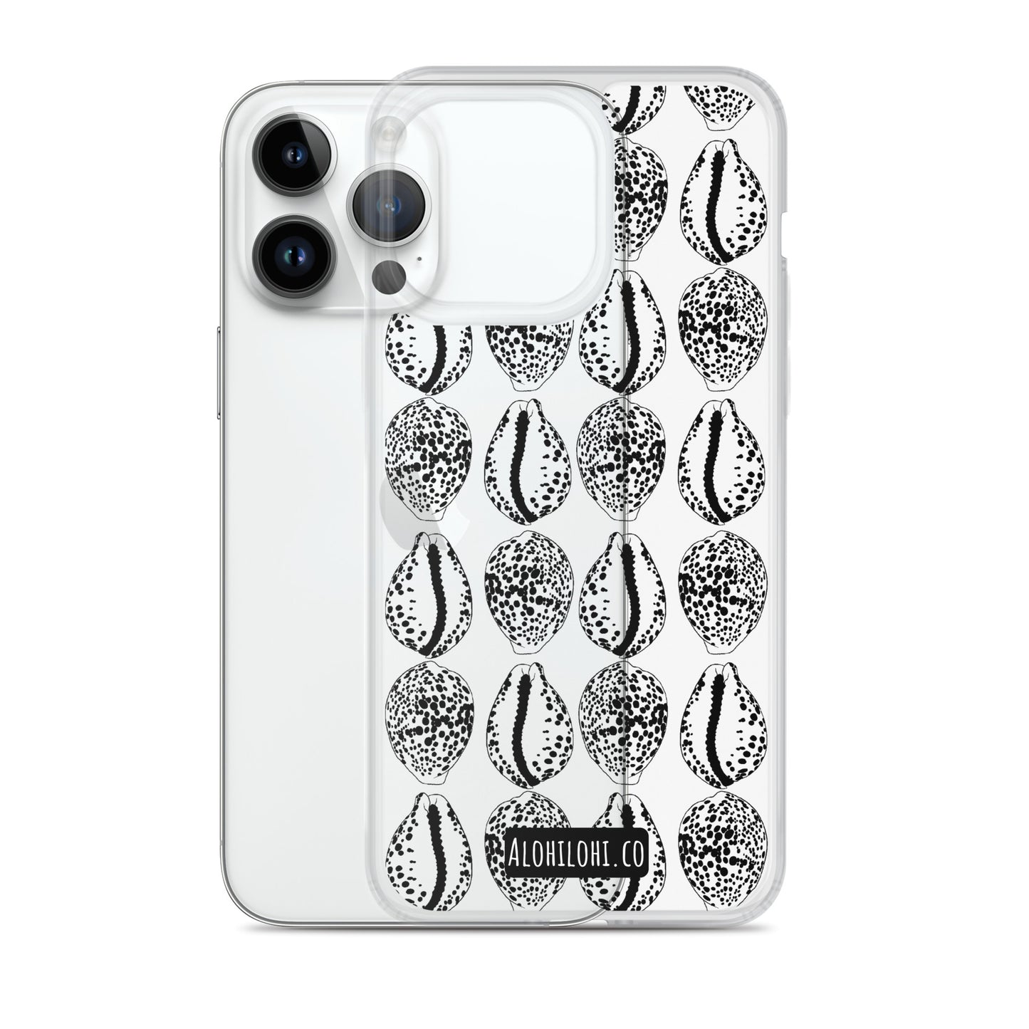 Leho (cowry shell) - Clear iPhone Case