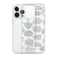 Corals - Clear iPhone Case